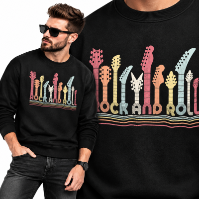 BLUZA HORROR ROCK AND ROLL